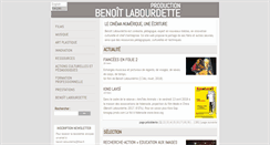 Desktop Screenshot of benoitlabourdette.com